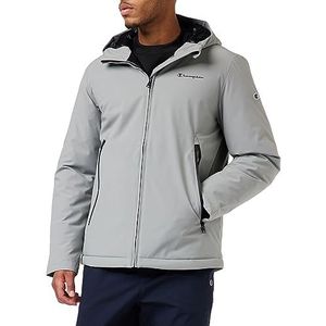 Champion Legacy Outdoor Stretch Nylon Hooded Herenjas, Monument grijs