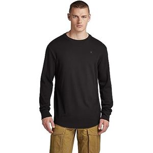 G-STAR RAW Lash Straight Fit T-shirt voor heren, Zwart (Dk Black D16397-d289-6484)