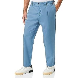 Timberland Cotton Linen Pant Pantalon pour homme, Captain's Blue, 34W / 34L