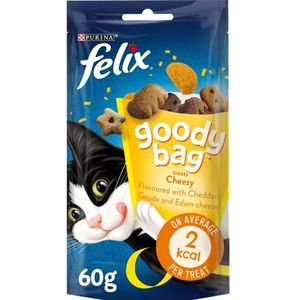 Felix Goody Bag Cat Treats Cheezy Mix 60 g