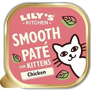 Lily's Kitchen Gladde kittenpaté, kip + rundvlees (19 x 85 g)