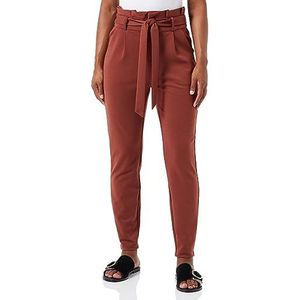 Vero Moda Dames Vmluccaeva Hr Paperbag Pant Ga Noos Broek, Zand