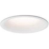 Paulmann 93416 LED inbouwlamp Cymbal met 1 x 6,8 W IP44 dimbaar wit mat kunststof inbouwspot 2700K