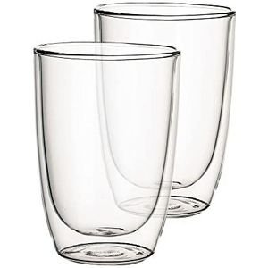 Villeroy & Boch Artesano Hot & Cold Beverages universele beker, set van 2 stuks, 390 ml, boriumsilicaatglas, transparant