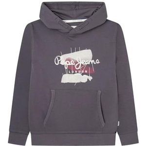 Pepe Jeans Niall hoodie voor jongens, Grijs (Thunder)