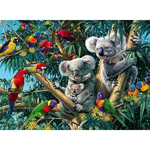 Koalas In De Boom Puzzel (500 stukjes, Dieren)