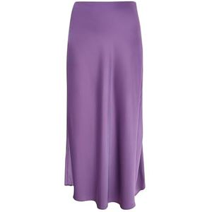 EMBELL Jupe midi pour femme, lilas, S