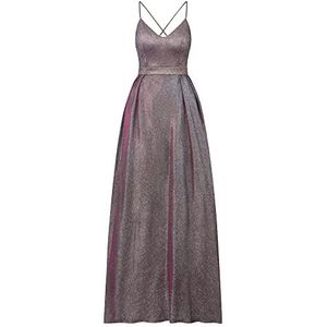 ApartFashion Robe pour femme, Violet/doré, 42