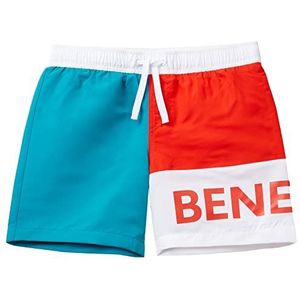 United Colors of Benetton Boxer Mer 5jd00x00i Jumpsuit, kort, jongens, 1 stuk, Veelkleurig 902
