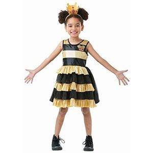 Rubies - Queen Bee kostuum voor meisjes, 5-6 jaar (300144-M)