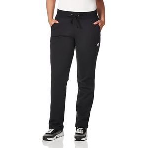 Champion Open broek van fleece, trainingsbroek voor dames, zwart.