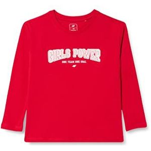 4F Meisjes lange mouwen Jtsdl002 LONGSLEEVE Meisjes, Rood, 152