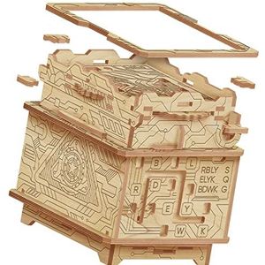 ESC WELT Orbital Box 3D-puzzel voor volwassenen - 3-in-1 puzzeldoos modelbouw escape room houten spel - geschenkdoos - 3D puzzelspel - volwassen houten puzzel - Valentijnsdag cadeau