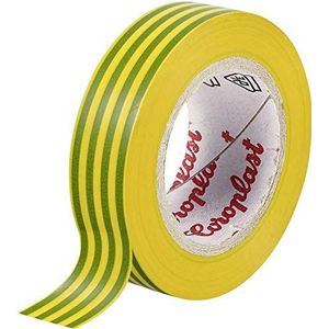 Coroplast 302 302-10-19GN/YE isolatietape, 10 m x 19 mm, groen