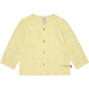 loud + proud Veste unisexe pour enfant en mousseline avec impression, en coton bio, certifiée GOTS, Blonde., 86-92