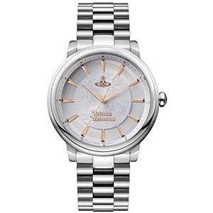 Vivienne Westwood Vrouwen analoog kwarts horloge met armband van roestvrij staal VV196SLSL, zilver, armband, zilver., Armband