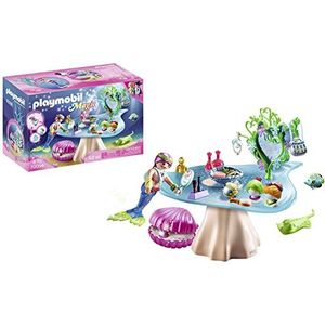 PLAYMOBIL Magic 70096 schoonheidssalon met parelbox, magische wereld van de zeemeermin, speelgoed voor kinderen vanaf 4 jaar