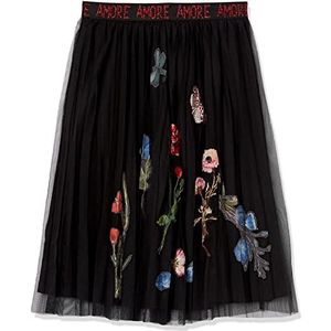 Desigual Falda_Andrea Skirt, zwart, 3-4 jaar, zwart.