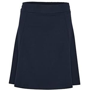 KAFFE Kaffe A-line Kajolen Jersey Rok voor dames, Midnight Marine