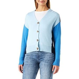 s.Oliver Cardigan en tricot pour femme, Bleu 59 x 8, 38