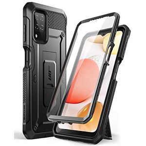 SUPCASE Unicorn Beetle Pro Series beschermhoes voor Samsung Galaxy A12 (versie 2020), robuuste allround hoes met geïntegreerde displaybescherming (zwart)