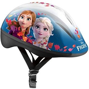 STAMP Helm voor meisjes, met verstelbare maatinstellingen (ca. 48-52 cm), Frozen 2 helmen XS, blauw