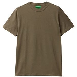 United Colors of Benetton T-Shirt Homme, Vert militaire 1Z9, XXL