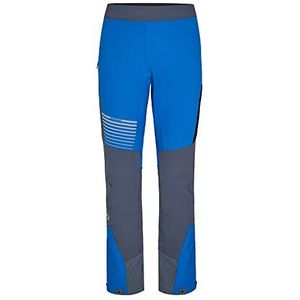 Ziener Heren softshellbroek | Skitour Nordic winddicht elastisch functionele broek Nawo, Persian Blue. Ombre, 56