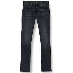 7 For All Mankind JSPDC340 Jeans voor heren, zwart.