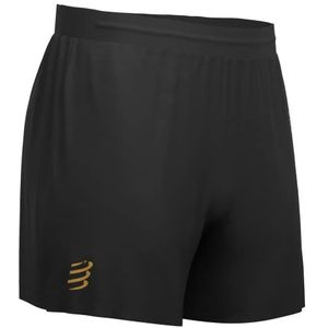 COMPRESSPORT Performance herenshorts, zwart, S, zwart.