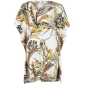 O'NEILL Hana Beach Cover Up casual jurk voor dames, 31022 White Tropical Flower, L-XL, 31022 Witte Tropische Bloem