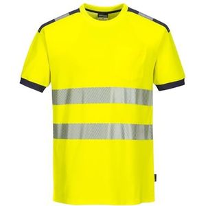 PW3 Hi-Vis T-Shirt S/S - Kleur: Geel - Talla: 4XL