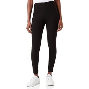 Vila leggings vrouwen, zwart/detail: effen