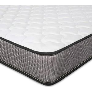 Good Nite Matras voor eenpersoonsbed, 90 cm, gemiddelde hardheid, met traagschuim en ademend 3D-gewatteerd, vuurvast, 90 x 190 cm