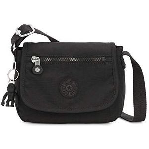 Kipling Sabian Crossbody Mini Bag schoudertas voor dames (1 stuk), zwart., Sabian Mini schoudertas