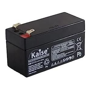 Kaise Technologies AGM VRLA loodaccu 12V 1,2Ah / model KB1212