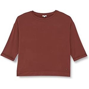 TOM TAILOR dames t-shirt, 30041 - Grounded Brown