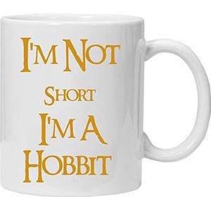 Hobbit Grappige fantasiemok voor thee, koffie, kantoor, Kerstmis, voor elke gelegenheid, verjaardag, verjaardag