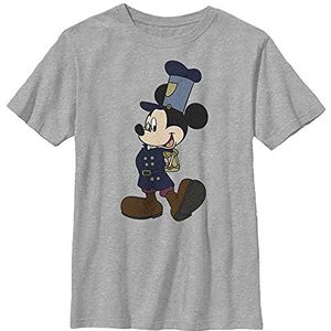 Disney Micky Mouse Steampunk Outfit Boys T-shirt grijs gemêleerd Athletic XS, Athletic grijs gemêleerd