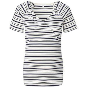 Noppies Top Daye Nursing T-shirt met korte mouwen voor dames, Peacoat - P590