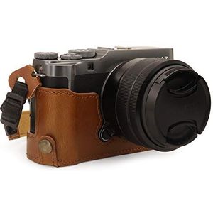 MegaGear Ever Ready cameratas voor Fujifilm X-A7, Lichtbruin