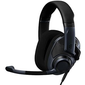 Epos H6 Pro Open Audio Headset met Microfoon - Gamer Headset - Lichtgewicht Hoofdtelefoon - Comfortabele Microfoon voor PC, MAC, PS4, PS5, Xbox X-serie, Xbox One, Nintendo Switch - Zwart