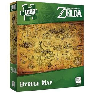 USAopoly - The OP | Zelda Hyrule Map | Puzzel | Jigsaw Puzzle | 1000 stukjes