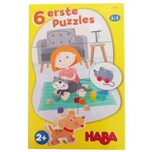 HABA 6 eerste puzzels - Huisdieren
