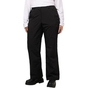 Ulla Popken Pantalon thermique fonctionnel imperméable pour femme, Noir, 45W / 32L