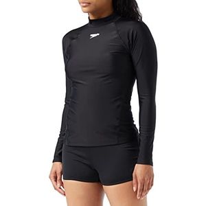 Speedo Lycra Top Lange Mouwen Rash Guard Shirt Dames