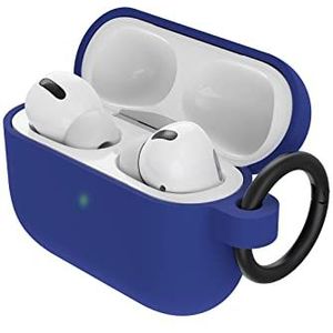 OtterBox Hoesje - Soft Touch voor AirPods Pro, schokbestendig, valbescherming, ultradun, krasbestendig en krasbestendig hoesje voor Apple AirPods, inclusief karabijnhaak, blauw