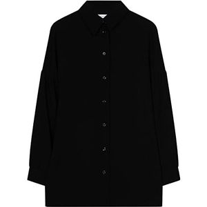 Seidensticker blouse dames, zwart, 48, zwart.