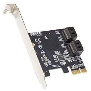 IO Crest ASMedia 1064 4-poorts SATA III PCI-e 3.0 x1 kaart met discrete houder