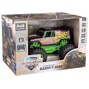 Revell Control 24681 RC Monster Truck Razor's Edge I met nauwkeurige besturingsauto 2,4 GHz zwart